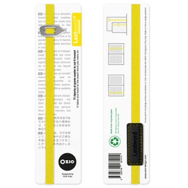 Lastword Bookmarks - Elastic Bookmark Perfect for Any Book - Book Markers for Women - Bookmarks for Men - Bookmarks for Kids - Don't Lose Your Mark, Design Made in Italy Book Marks (Yellow)