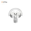 PATIKIL 1/4-20 Thread 14mm Length D-Ring Stainless Steel Camera Fixing