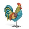 Abbott Collection 27-GALLO-220 Large Tall Colorful Rooster, Multi, 13.5"H