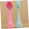 Outanaya 4pcs Facial Cleansing Brush Exfoliating Brush for Makeup Removal