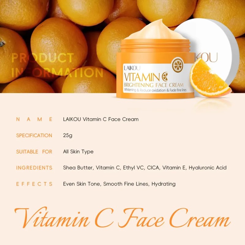 Set De Cuidado De La Piel Hidratante Con Vitamina C