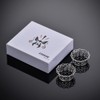 COOEAR Cool Hollow Ear Tunnels Piercing Plugs, Copper Gauges for