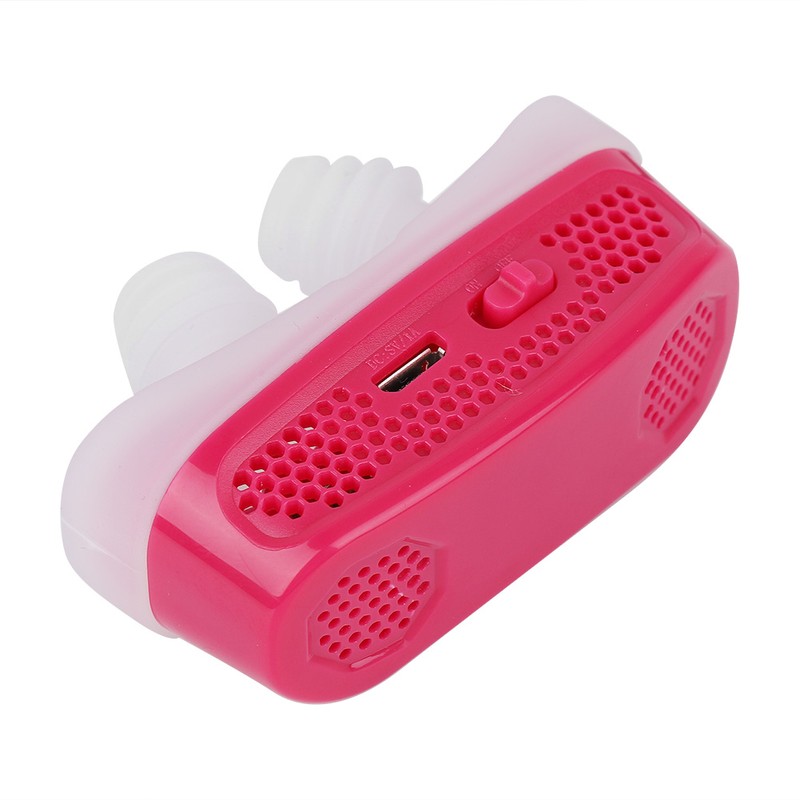 Electronic Anti snore Nose Vents Snoring Aid Continuos Positive Airway