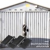 Therwen 8 Pcs Weld Hinges Heavy Duty Steel Butt Hinge