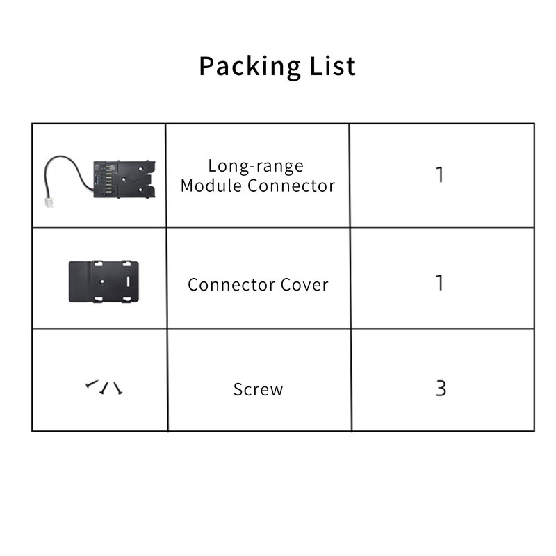 Radiolink ELRS Long-range Module Base Nano Lite Interface RC Drone