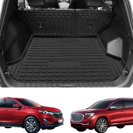 Custom for 2018-2024 Chevy Equinox/GMC Terrain Cargo Mats Trunk Liner All Weather TPE Protection Mat Accessories (for 2018-2024 Chevy Equinox/GMC Terrain)