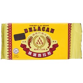 Belacan Shrimp Paste - Shrimp & 6A Brand (250g/8.82oz) Product of Malaysia