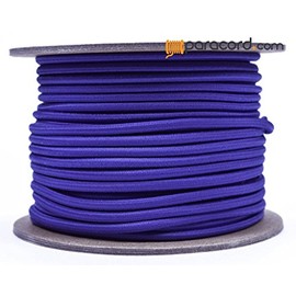 Purple 1/8" Shock Cord - BORED PARACORD Marine Grade Shock/Bungee/Stretch Cord 1/8 inch x 100 feet Several Colors - Made in USA