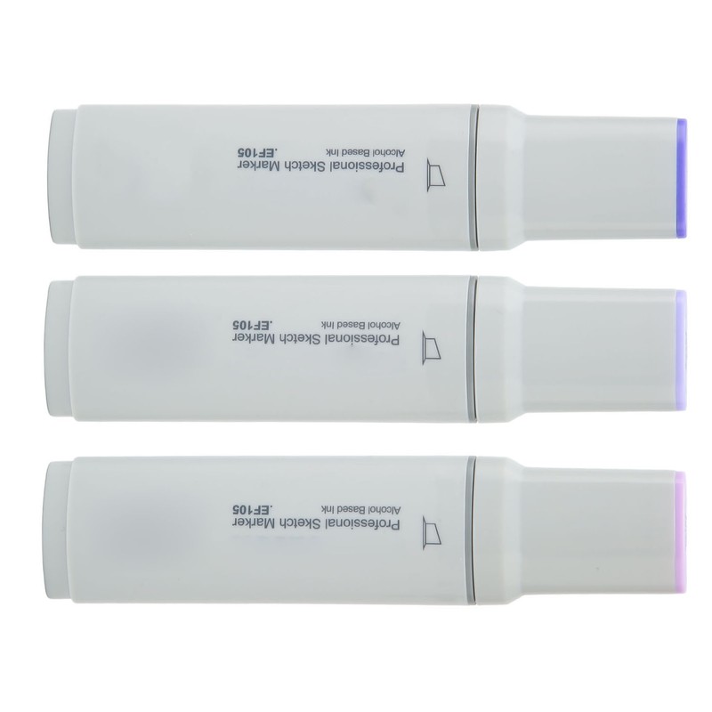 3pcs Jumbo Markers Professional DIY Large Wide Head Quick Drying
