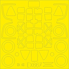 Eduard Masks 1:48 - P-38F/G Tface