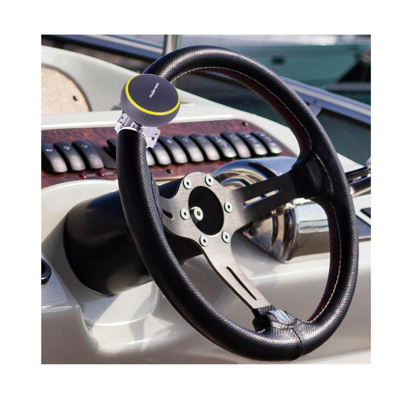 Hypersonic Steering Wheel Spinner Knob - Compatible with Standard Steering