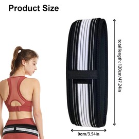 Ruayia Ortho Belt, Pelvic Belt, Ortho Belt Sciatica, Back Comfort Sciatica Belt, Ortho Belt Weightless, Non-Slip Adjustable for Pelvis, Waist, Back and Stomach (120 cm)