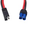 AYECEHI 10AWG EC5 to SAE Cable,[2 Pack]SAE to EC5 Plug
