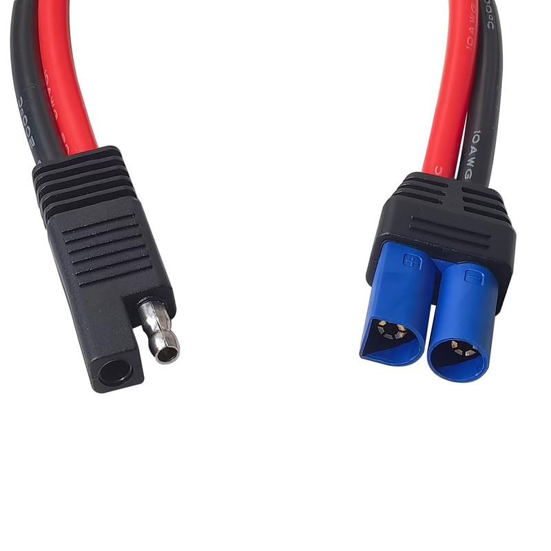 AYECEHI 10AWG EC5 to SAE Cable,[2 Pack]SAE to EC5 Plug