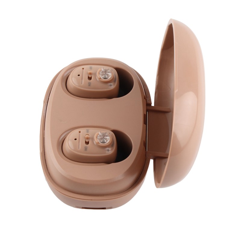 Digital Hearing Aids Rechargeable Lightweight Earbuds Hearing Amplifier with Charging