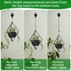 Yotako 2 Pack Hanging Basket Pulley, Heavy Duty Adjustable Plant