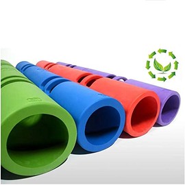 ZC FlyYD Multicolor 4 to 12kg Fitness Tube Portable Durable Training Rubber Weight Bar Weight Bearing Fitness TPR Barrel for Loaded Movement Training