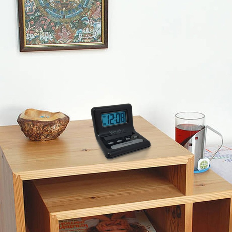 Clock Travel Alarm 0.8" by WESTCLOX MfrPartNo 47538A