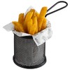 APS Snackholder 40625 Serving Frying Basket Stainless Steel Diameter 9