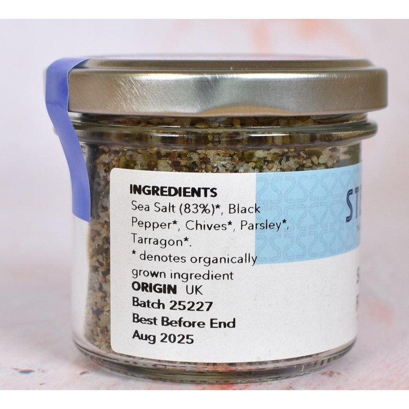Steenbergs Organic Salt and Herbs for Poultry Standard Jar 88g