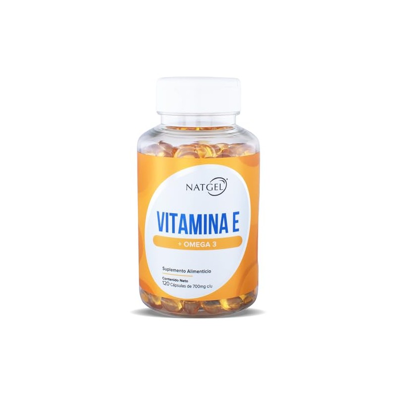 VITAMINA E + OMEGA 3 | NatGel Vitamina E con