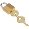 Master Lock Padlock, Solid Brass Lock, 3/4 in. Wide, 120Q