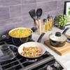 Gibson Home Plaza Café Forged Aluminum Healthy PFA-Free Ceramic Pots