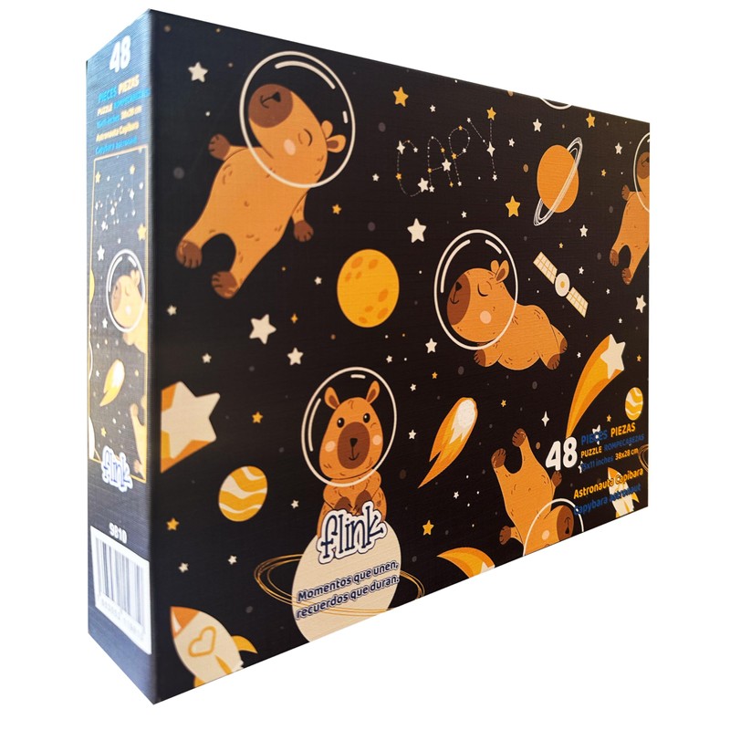 FLINK Rompecabezas Infantil Capibara 48 Piezas