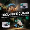 DCA Cordless Angle Grinder 20V 4-1/2 inch, 8500RPM Brushless Motor,