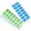 Ice Cube Trays, Silicone Easy-Release and Flexible 14-Ice Trays with