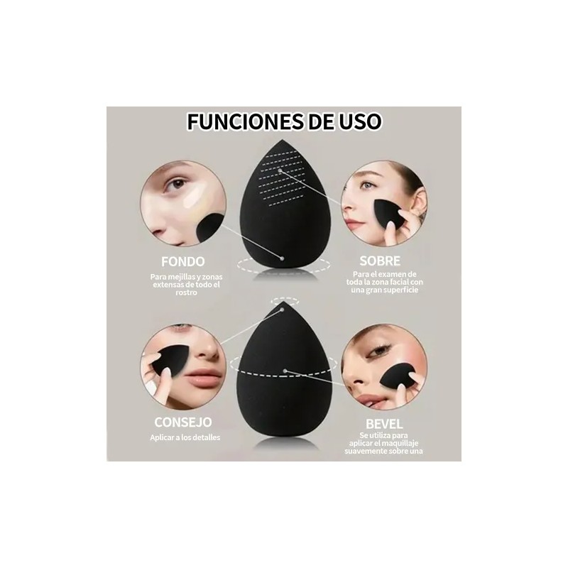 47 Brochas Maquillaje Profesional Y Herramientas Cosméticas