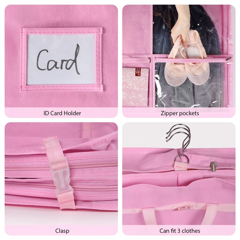 Univivi Costume Garment Bags for Dancers, 50 Inch Dance Competition