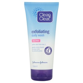 Clean & Clear Exfoliating Daily Wash 150 ml (Pack of 2)