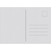 100 Blank Postcards, White, DIN A6, Creative Crafts, Design Individual