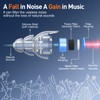 Reure High Fidelity Concert Ear Plugs, Noise Cancelling Silicone Ear