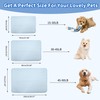 GLIDESMOOTH Dog Cooling Mat, Durable Machine Washable Pets Cool Pad,