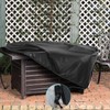 Dining Cart Cover Waterproof Dust Proof UV Proof Polyester Fiber
