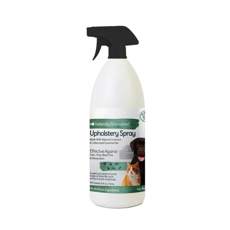 Miracle Care Naturally Formulated Flea & Tick Upholstery Spray, 24-oz