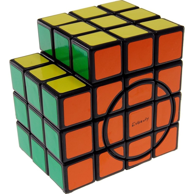 3x3x5 Super L-Cube with Evgeniy Logo - Black Body