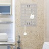 COHEALI 1 Set Nail Wall Mount Pegboard Organizer with Hooks