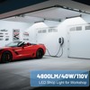 ycponggon 2 Pack 40W LED Shop Lights,6000K 4800LM Daylight White