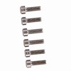 6pcs set M5*16mm Titanium Alloy Bike Fixed Stem Bolts For