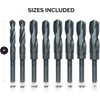 HILTEX 10005 Jumbo Silver & Deming Drill Bit Set, 8