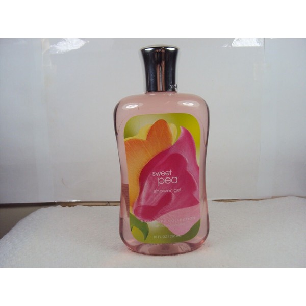 BATH & BODY WORKS SIGNATURE COLLECTION SWEET PEA SHOWER GEL 10 FL OZ - NEW (A7)