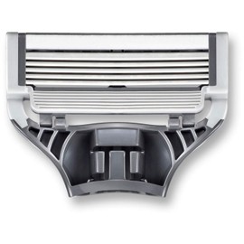 Harry's Razor Blades (1 Pack of 4) in Durable Hinged Water Friendly Travel Case