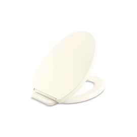 Kohler K-26801-96 Impro ReadyLatch Quiet Close Elongated Toilet Seat, Biscuit