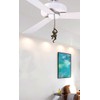 Royal Designs Celling Fan Pull Chain Extension with Swinging Frog