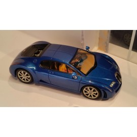 AutoArt SLOT Car 1:32 BUGATTI EB 18.3 CHIRON Lighting Lamps New BLUE 13391
