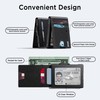 Wallet for Men - Pop Up Case, Cash Slot, and