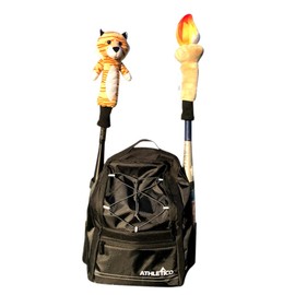 Bat Hats Bat Sleeve for Kids | Perfect Addition to Any Kids Baseball Bag or Softball Bag for Girls | Bat Warmers for Softball | Baseball Bat Cover or Softball Bat Sleeve Protector (Flame)